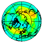 Ozone Field of 25 October 2002