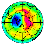 Ozone Field of 26 October 2002