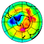 Ozone Field of 29 October 2002