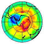 Ozone Field of 31 October 2002