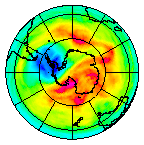Ozone Field of 01 November 2002