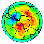 Ozone Field of 03 November 2002
