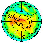Ozone Field of 12 November 2002