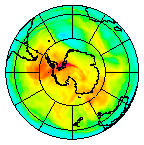 Ozone Field of 13 November 2002