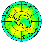 Ozone Field of 25 November 2002