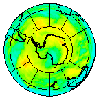 Ozone Field of 03 December 2002