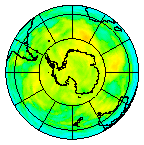 Ozone Field of 08 December 2002