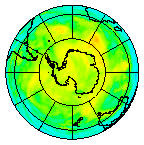 Ozone Field of 09 December 2002