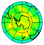 Ozone Field of 12 December 2002