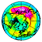 Ozone Field of 14 December 2002