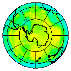 Ozone Field of 14 December 2002