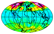Ozone Field of 20 December 2002