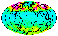 Ozone Field of 25 December 2002
