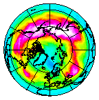 Ozone Field of 25 December 2002