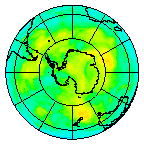 Ozone Field of 25 December 2002