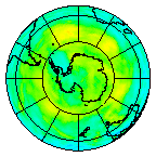 Ozone Field of 31 December 2002