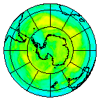 Ozone Field of 01 January 2003
