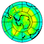 Ozone Field of 03 January 2003
