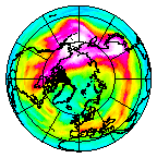 Ozone Field of 04 January 2003