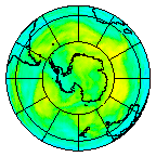 Ozone Field of 05 January 2003