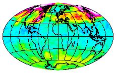 Ozone Field of 07 January 2003
