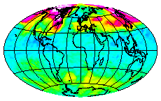 Ozone Field of 08 January 2003