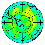 Ozone Field of 08 January 2003