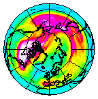 Ozone Field of 09 January 2003