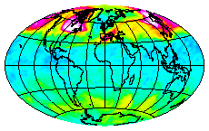 Ozone Field of 10 January 2003