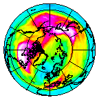 Ozone Field of 10 January 2003