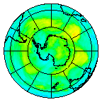 Ozone Field of 10 January 2003