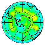 Ozone Field of 11 January 2003
