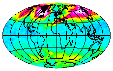 Ozone Field of 13 January 2003