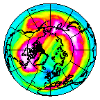 Ozone Field of 13 January 2003
