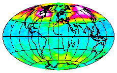 Ozone Field of 14 January 2003