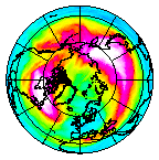 Ozone Field of 14 January 2003