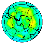 Ozone Field of 14 January 2003