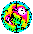 Ozone Field of 15 January 2003