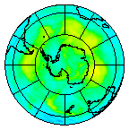 Ozone Field of 15 January 2003