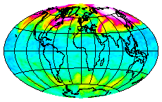 Ozone Field of 16 January 2003