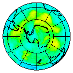 Ozone Field of 16 January 2003