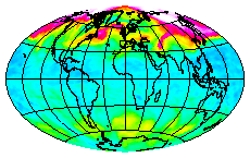 Ozone Field of 17 January 2003