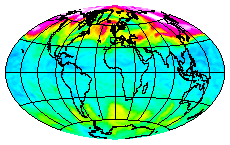 Ozone Field of 18 January 2003
