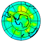 Ozone Field of 18 January 2003