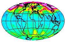 Ozone Field of 19 January 2003