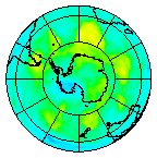 Ozone Field of 19 January 2003
