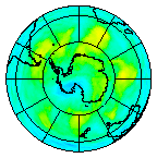 Ozone Field of 20 January 2003