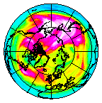 Ozone Field of 21 January 2003