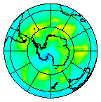 Ozone Field of 21 January 2003