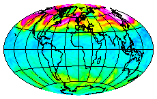 Ozone Field of 22 January 2003